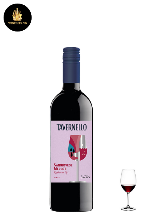 Tavernello sangiovese merlot rubicone – wb